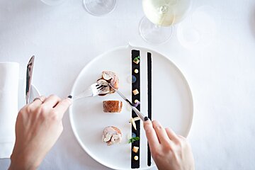 La Flibuste Restaurant, Villeneuve Loubet style of cuisine