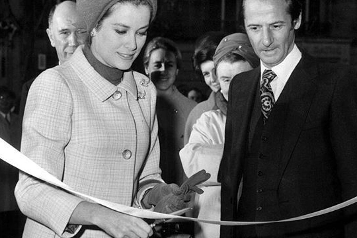 Princess Grace opens Baby Dior boutique in 1967