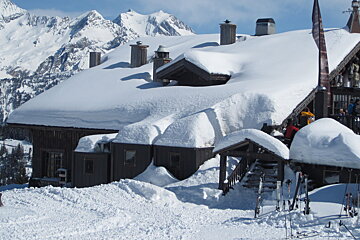 snowy roof