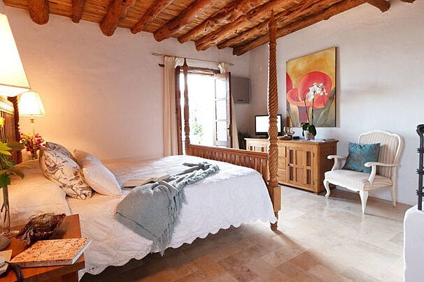 Can Pardal Hotel, San Miguel double bedroom