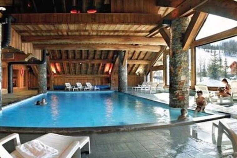 Fermes de Meribel Apartment, Meribel Village - Ref: FERMF11 pool
