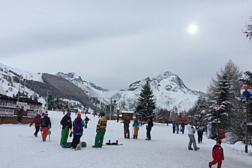 Snow at last!, 2 Alpes