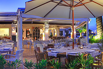 Trattoria del Mar, Ibiza garden