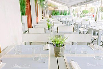 Cote Sud Restaurant & Pizzeria, Menton restaurant terrasse
