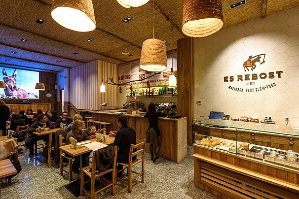 Es Rebost Cafe, Palma interior