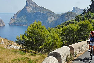 Port Pollenca to Formentor Beach Cycling Route road bike