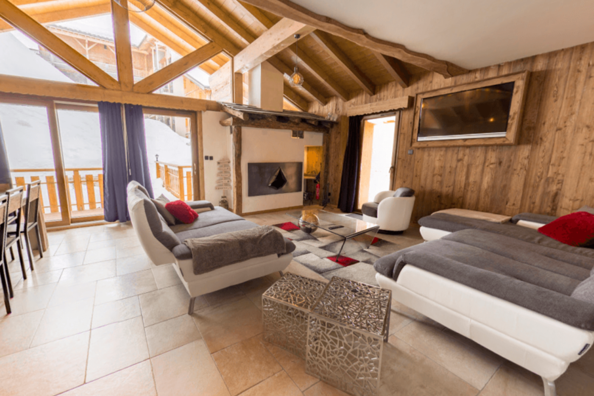 Rainbow Chalet, Val Thorens lounge