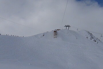 the ski jump from a distance