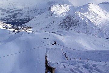 launching off the end of the jump