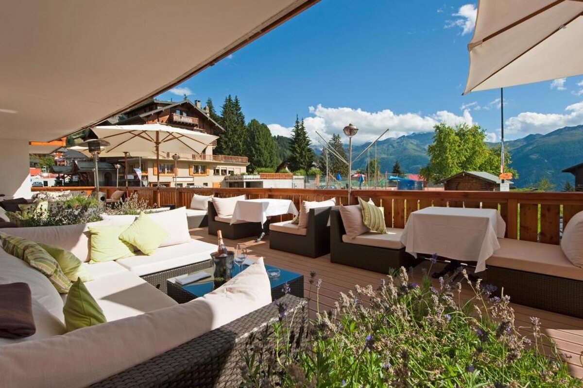 Top Hotels in Verbier for any budget terrace