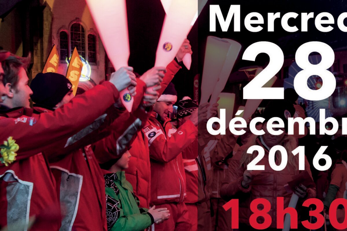 Torchlit Ski Descent by ESF Chamonix