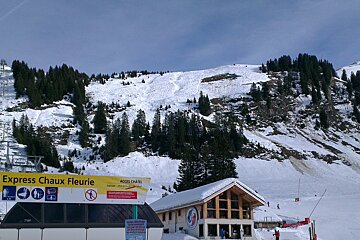 Avalanches in Avoriaz