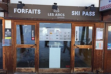 Arc 1600 Ski Pass Office, Les Arcs