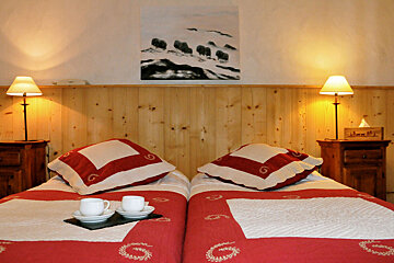 Bellier Hotel, Val d'Isere double bedroom