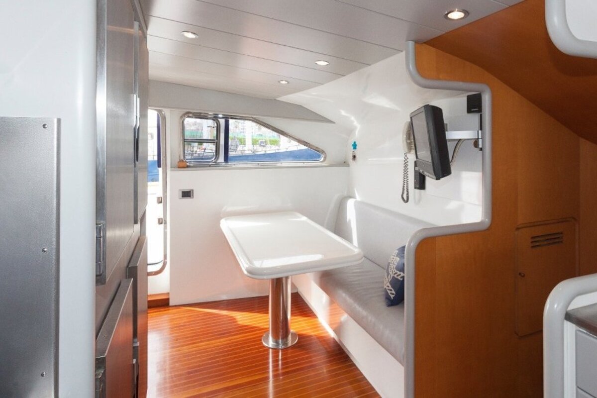 Canados 90' 28m Motor Yacht, Mallorca Island kitchen