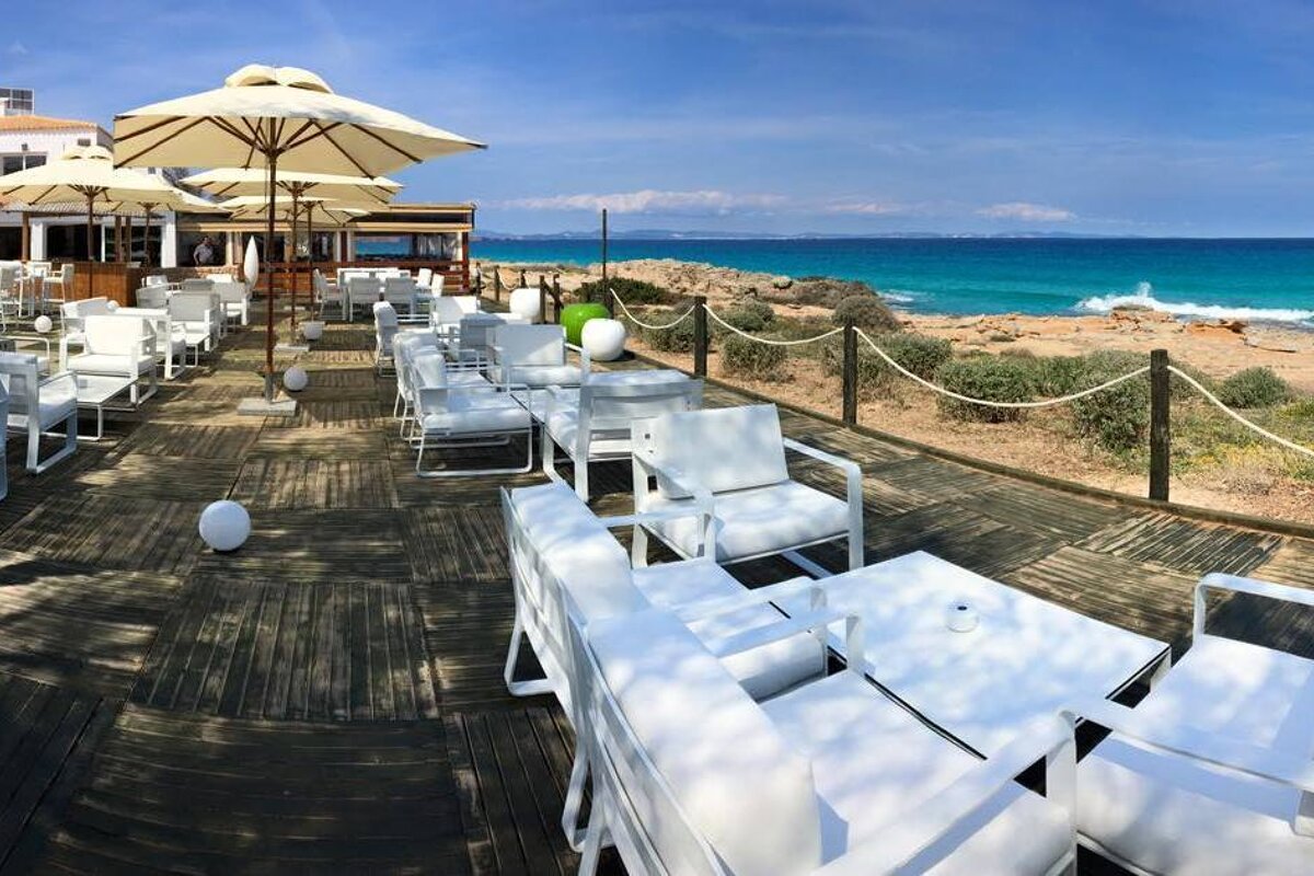Es Calo Restaurant, Formentera restaurant terrasse
