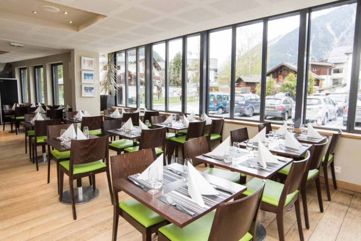 Les Lanchers Hotel, Chamonix hotel restaurant