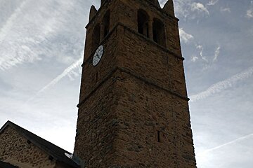 a church in Mont de Lans