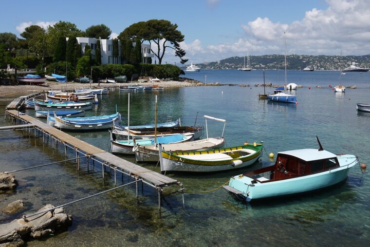 Port de l'Olivette Beach, Cap d'Antibes