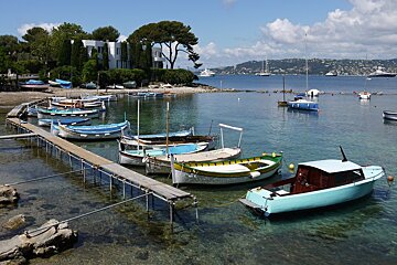 Port de l'Olivette Beach, Cap d'Antibes