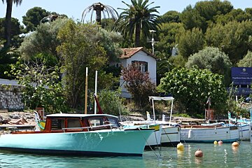 Port de l'Olivette Beach, Cap d'Antibes