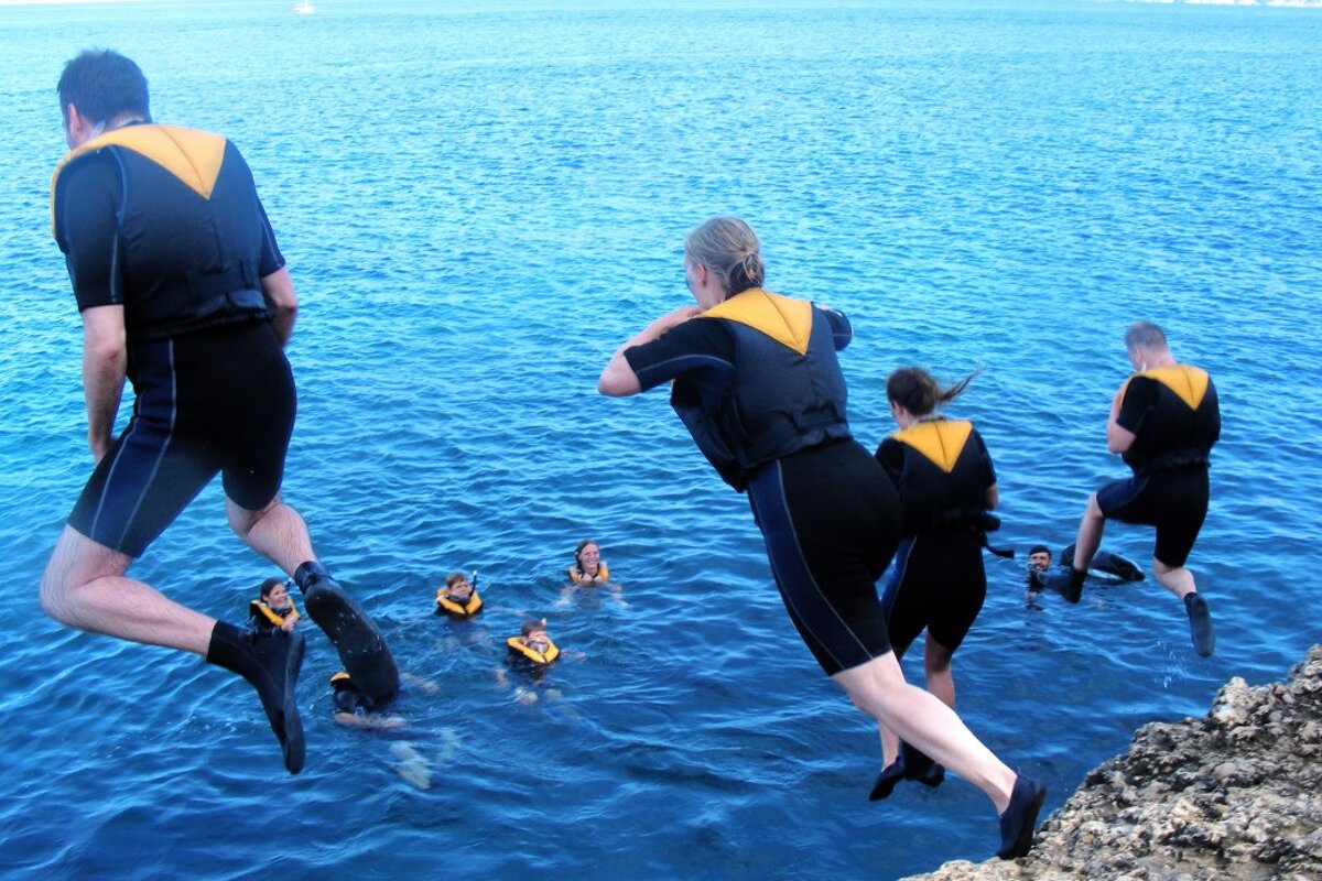 Cliff Jumping