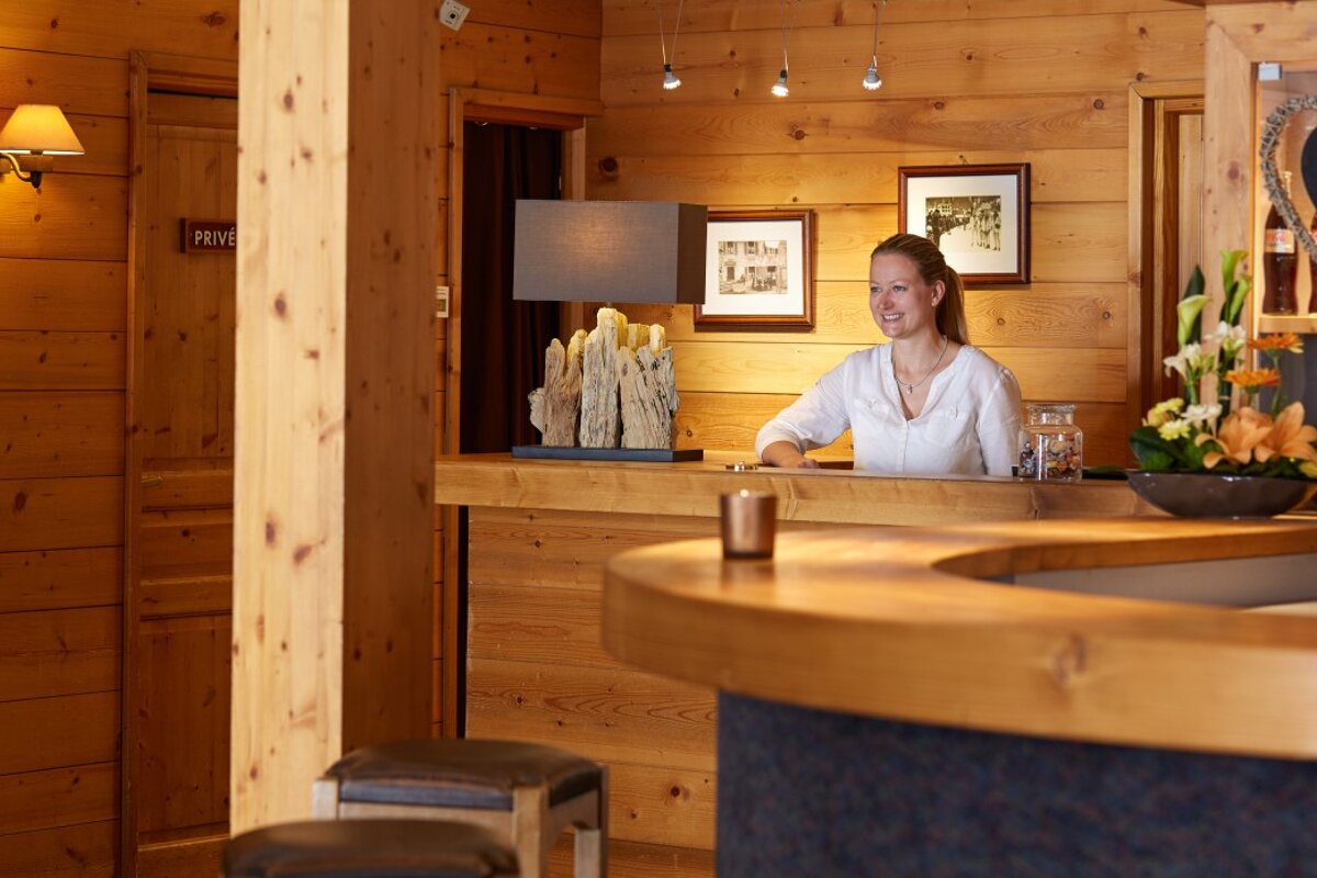 De l'Arve Hotel, Chamonix lobby