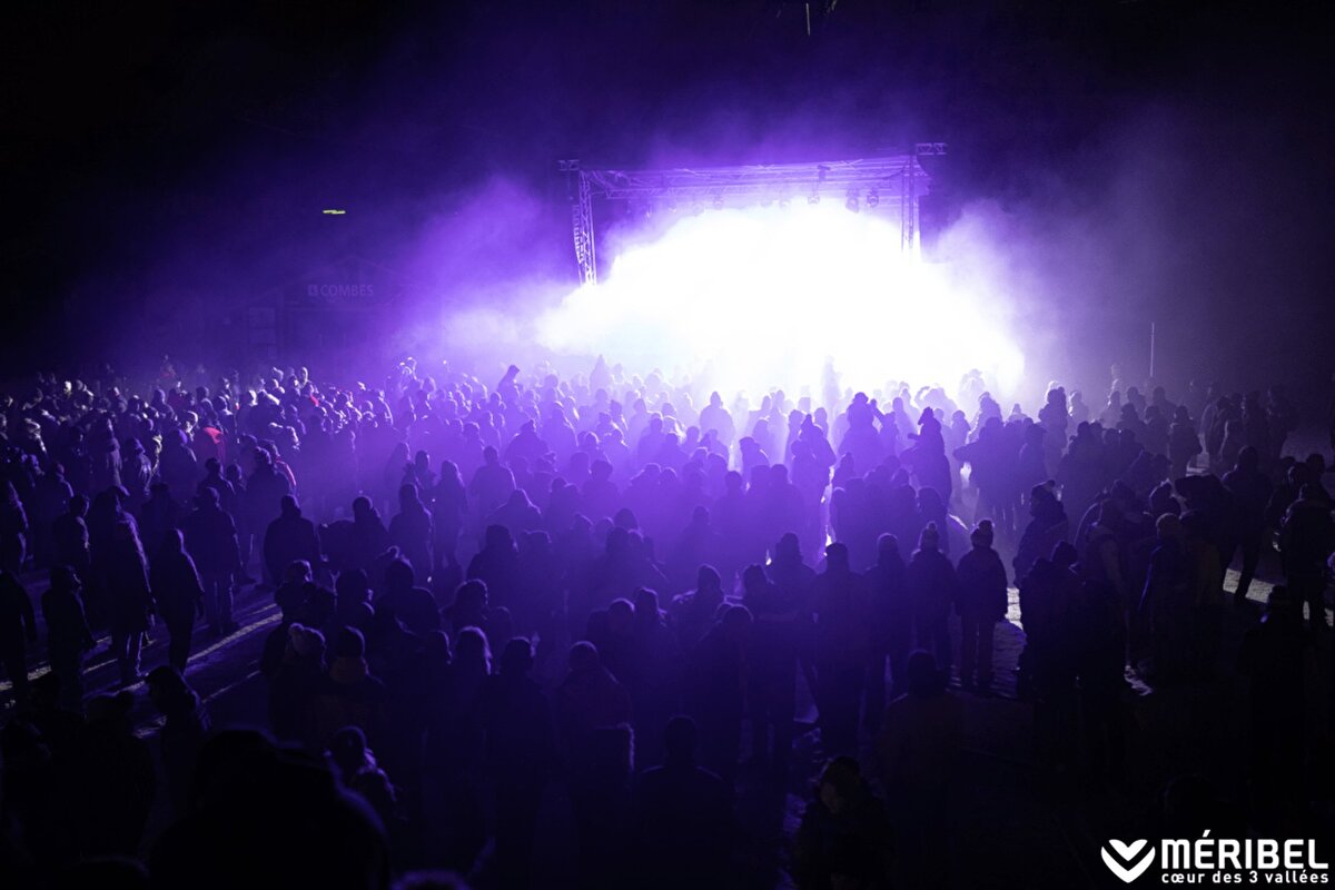 Meribel in Lights - Laser Light Show