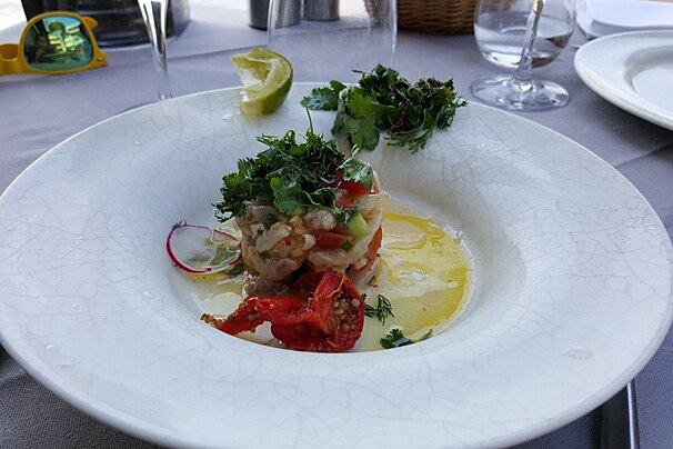 Cap Riviera Restaurant, Juan les Pins style of cuisine