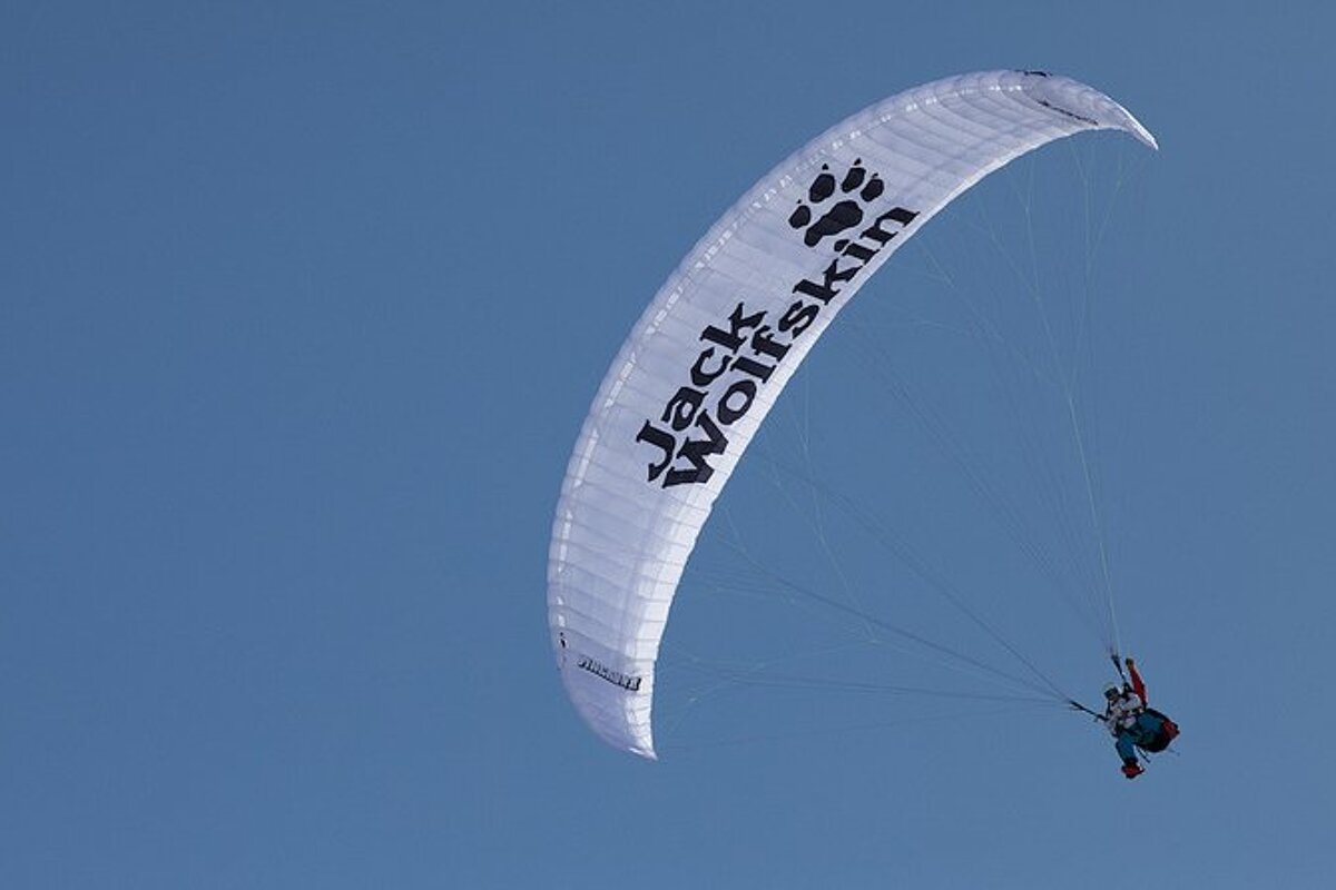 Cross Country Tandem Paraglide, Chamonix / Mont Blanc Valley