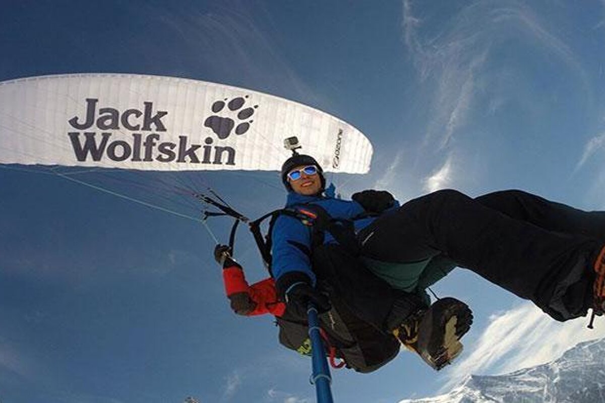 Cross Country Tandem Paraglide, Chamonix / Mont Blanc Valley