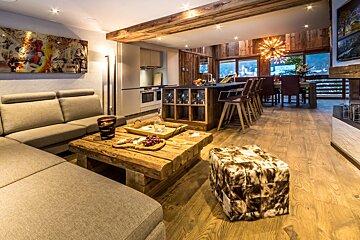Kapa Chalet, Morzine lounge