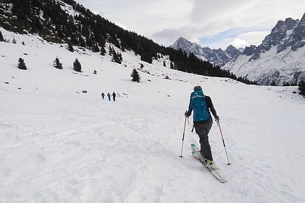 Ski touring in Les Houches