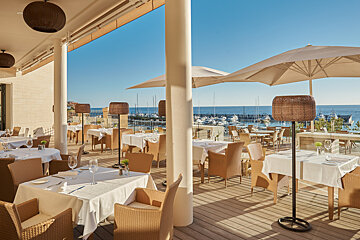 Pure Salt - Port Adriano Hotel, El Toro restaurant terrasse