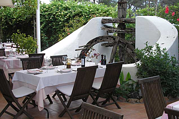 Es Caliu Restaurant, nr Santa Eulalia garden