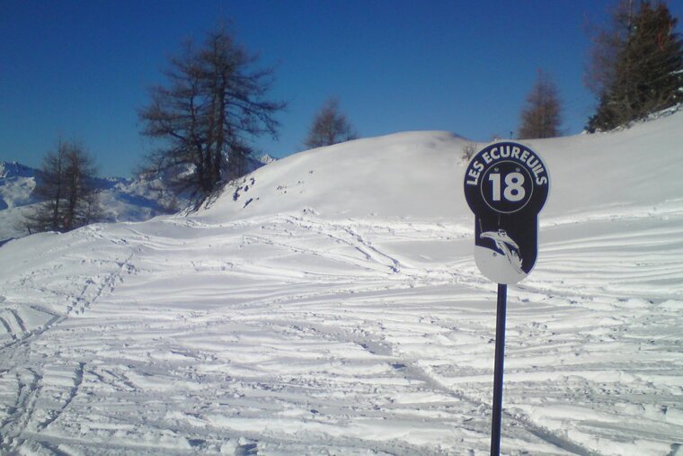 Shredding the reds & blacks in Les Arcs in 2019