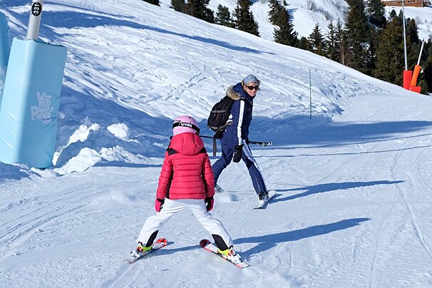 Snow D'Light Ski School Private Ski Lessons, Courchevel kids lessons