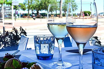 Albert 1er Restaurant, Antibes restaurant terrasse