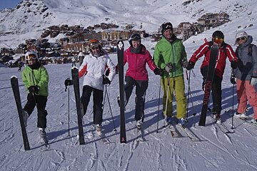 Beginner Ski Areas in Val Thorens