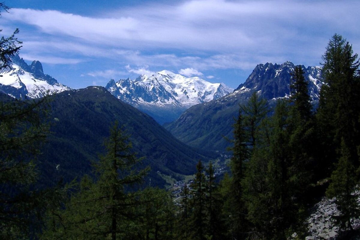 Emosson Dam from Chamonix Mont Blanc