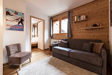Florimont No.2 Apartment, Morzine living-room