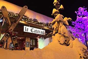 Le Caterail Vodka Bar, Courchevel Village exterior