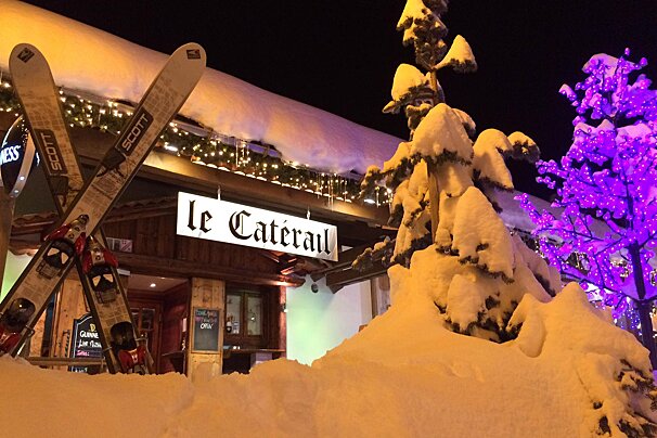 Le Caterail Vodka Bar, Courchevel Village exterior