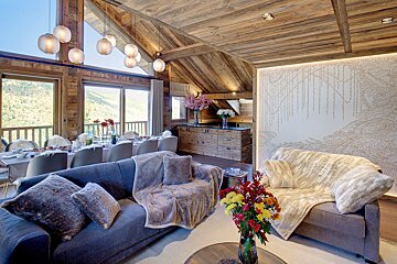Menor Chalet, Meribel lounge