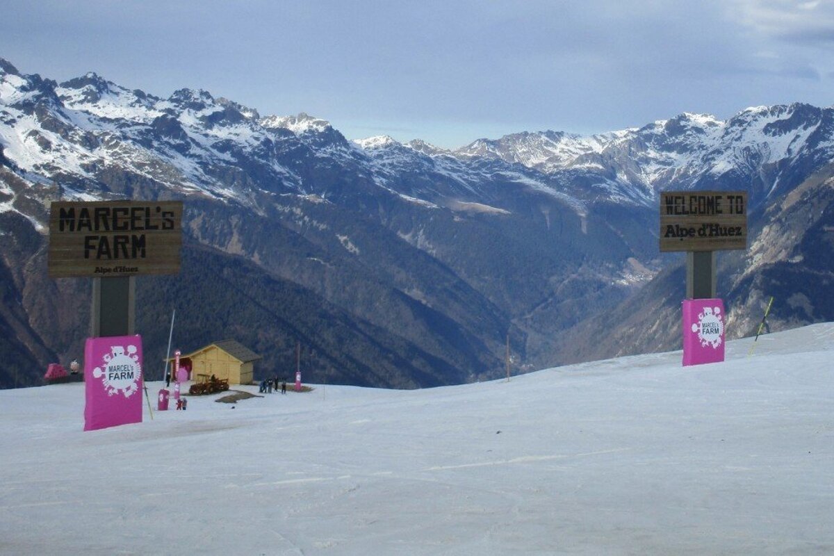 Alpe d'Huez unveils new 'Marcels Farm' ski zone