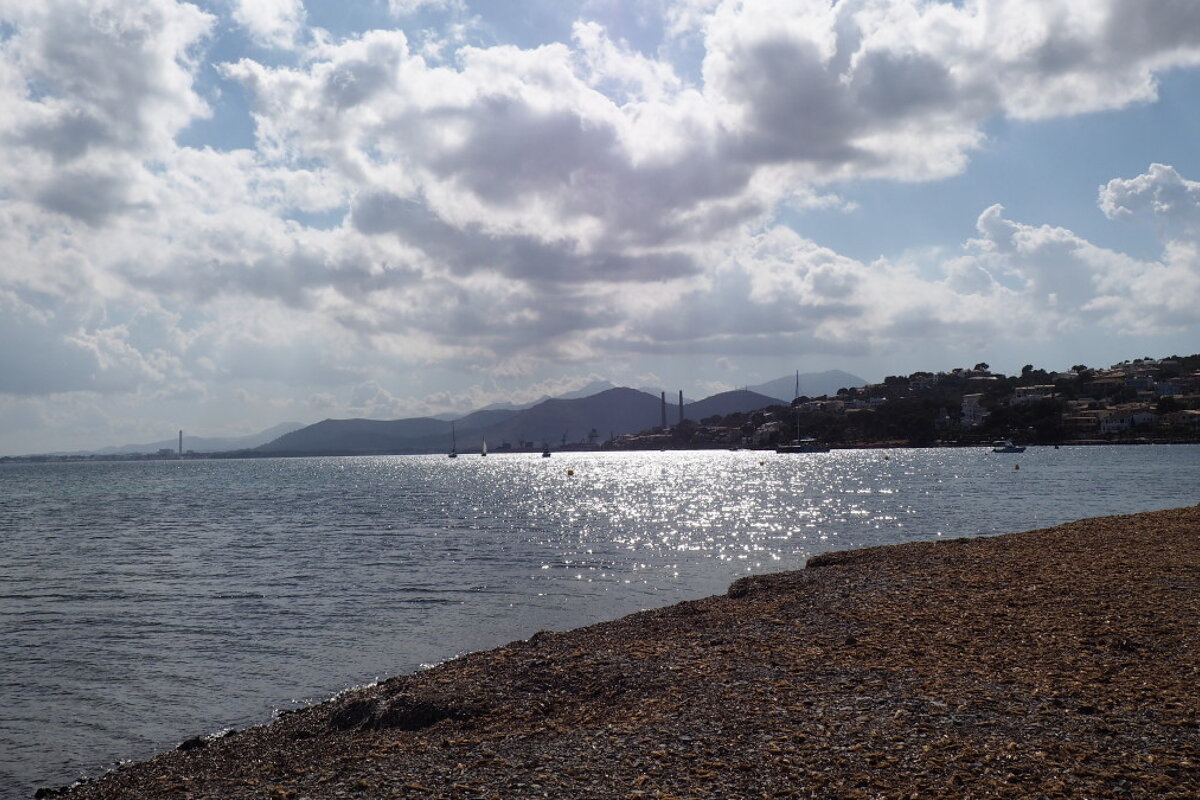 the coast in the north of mallorca