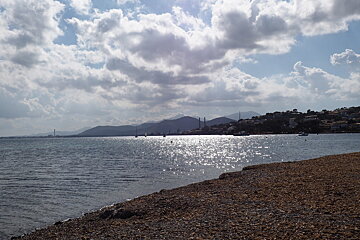 the coast in the north of mallorca