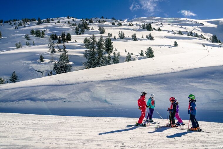 ESF Vallorcine Ski School Group Ski Lessons, Chamonix