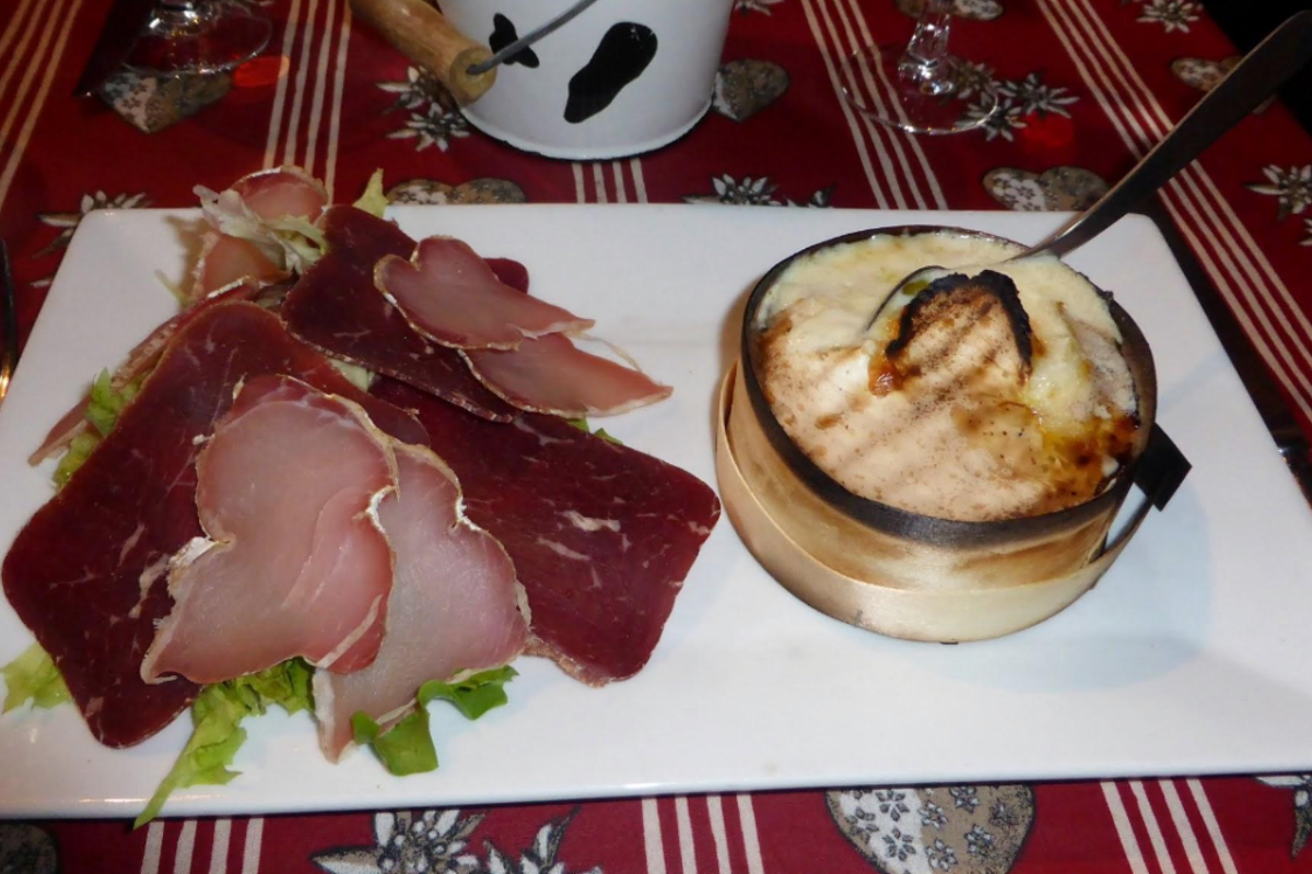 L'Alpage Restaurant, Belle Plagne style of cuisine