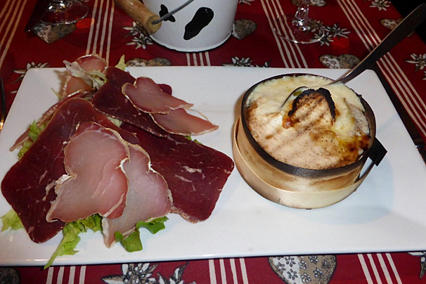 L'Alpage Restaurant, Belle Plagne style of cuisine
